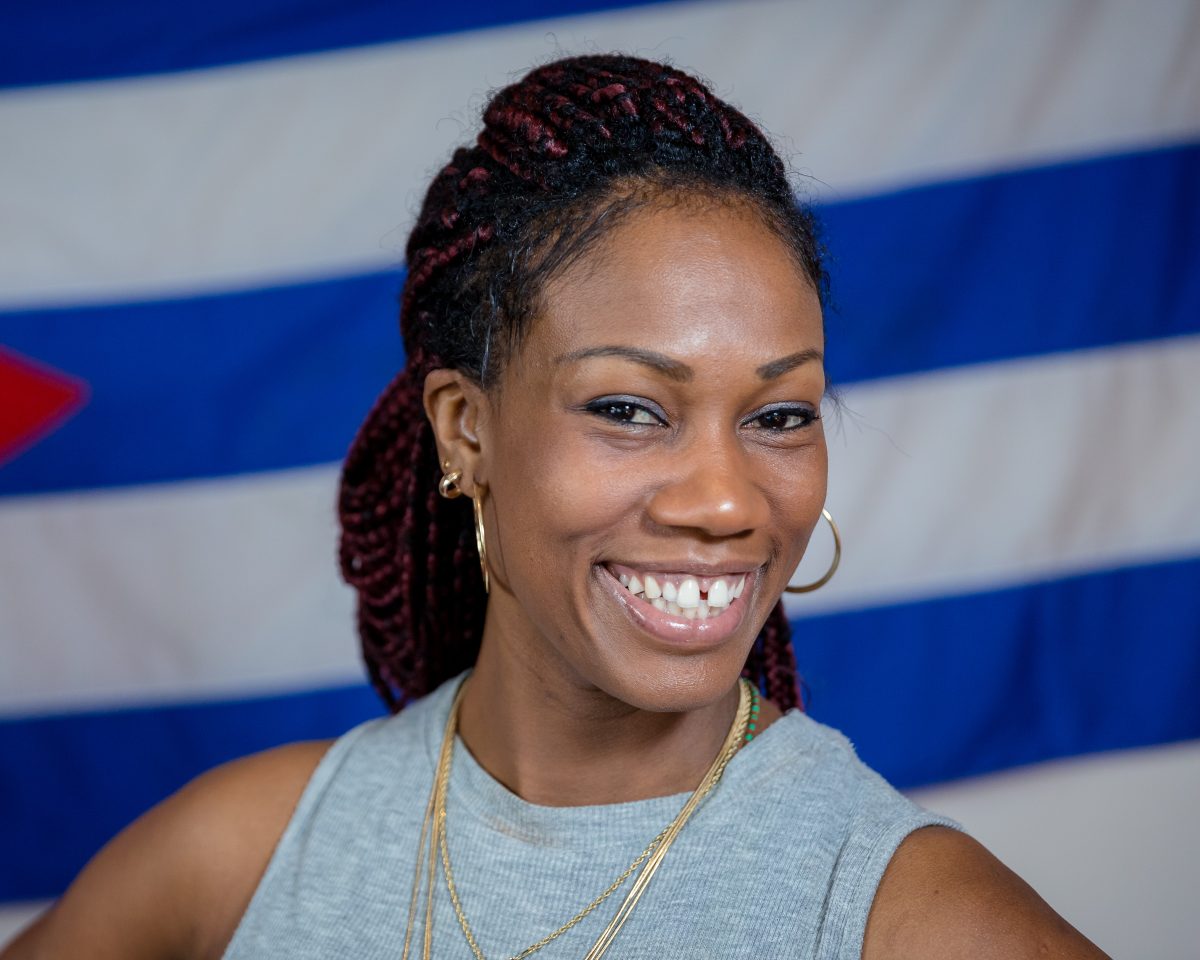 Trainerin Diamarys Salsa